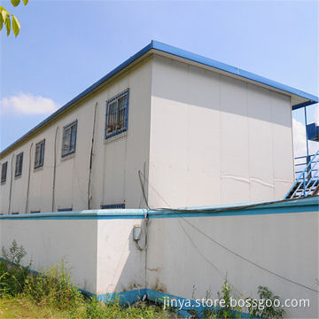 Easy-to-assemble 2-floor Flat Roof Prefab House for Asian Market